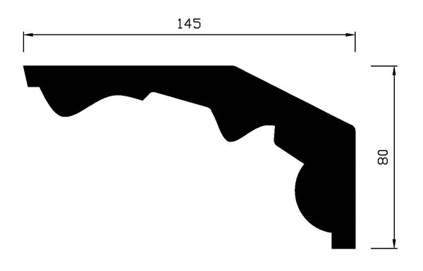 C215 - Small Plain Cornice